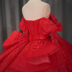 Beaded Long Sleeves Quinceanera Dress Floral Applique Sequins 15 Years Birthday Party Ball Gown Dress