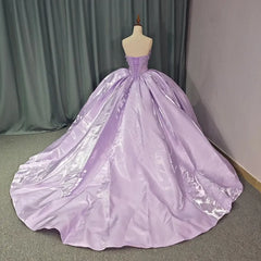 Charming Stain Quinceanera Dress Ball Gown Appliques Dress Elegant Strapless Sweet 16 Party Dress