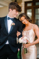 Classic Black 2-Piece Prom Graduation Suit for Men