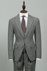 Gray New Arrival 3 Piece Slim Fit Men's Suit