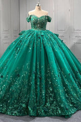 Green Quinceanera Dress Sweet 15 Evening Dress Crystal Sleeveless Beading Ball Gown Dress