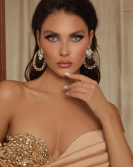 Long Mermaid Prom Dress With Glitter