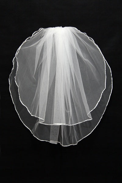 Short Lace Wedding Veil
