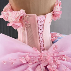 Sweet 15 16 Dress Quinceanera Off Shoulder Formal Party Ball Gown Dress