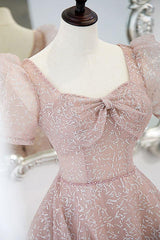 Tulle Prom Dress Sequin Long Evening Dress