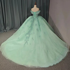 Wedding Dress Quinceanera Dress Ball Gown Lace Applique Beading Sweetheart Sweet 16 Party Dress