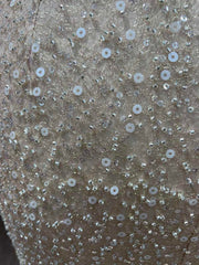 Scoop Neck Prom Dress Sheath/Column Sleeveless Formal Gown