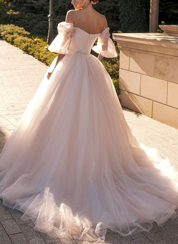 Vintage Tulle Wedding Dress