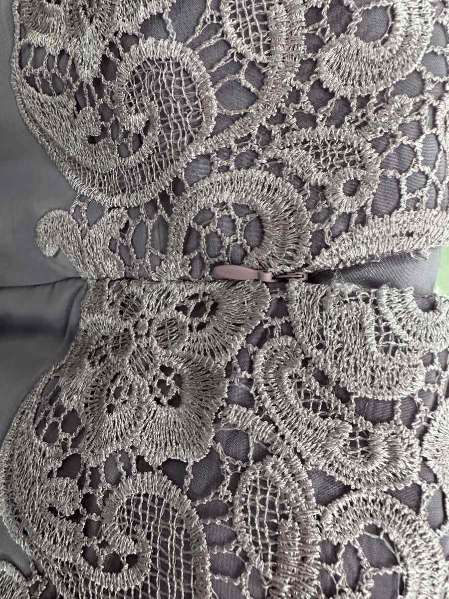 2 A-Line/Princess Scoop Mother of the Bride Dresses with Pleated & Lace Appliques Floor-Length