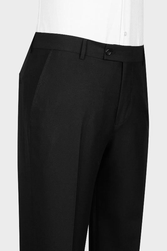 Black Shawl Lapel Double Breasted Wedding Suit