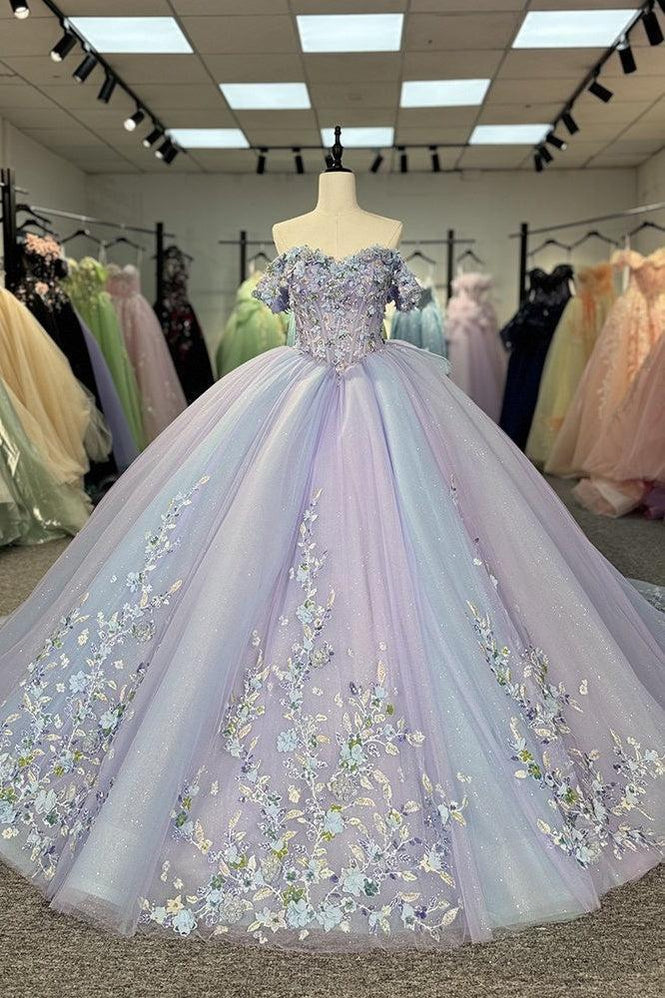 Dreamyannie UK Blue Purple Quinceanera Dress Sweet 15 Evening Dress Sleeveless Ball Gown Dress