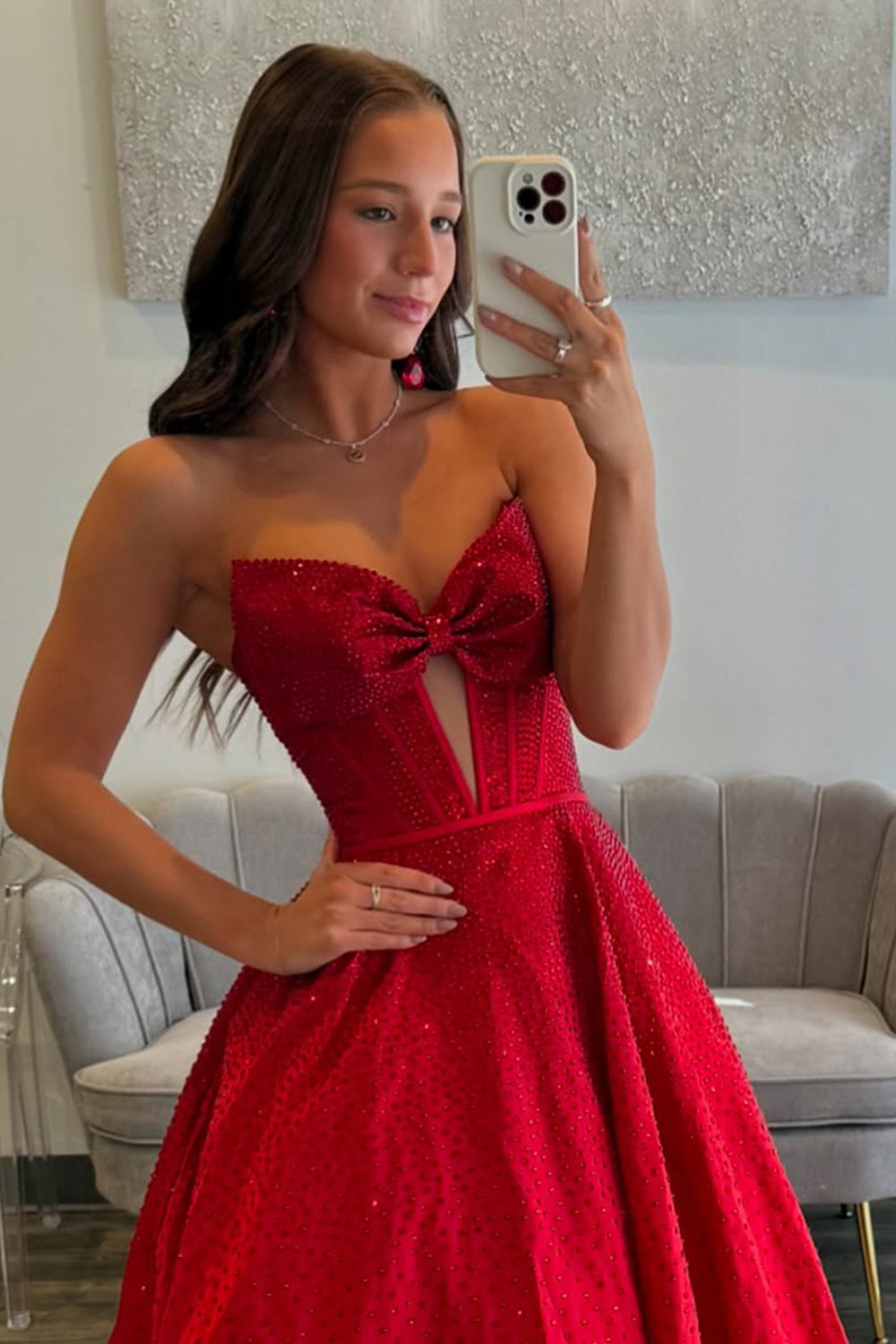 Dreamyannie Black Prom Dress Sweetheart A Line Formal Dress With Beadings