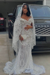 Ivory Off the Shoulder Prom Dress Mermaid Formal Dress with Beadings and Rhinestones