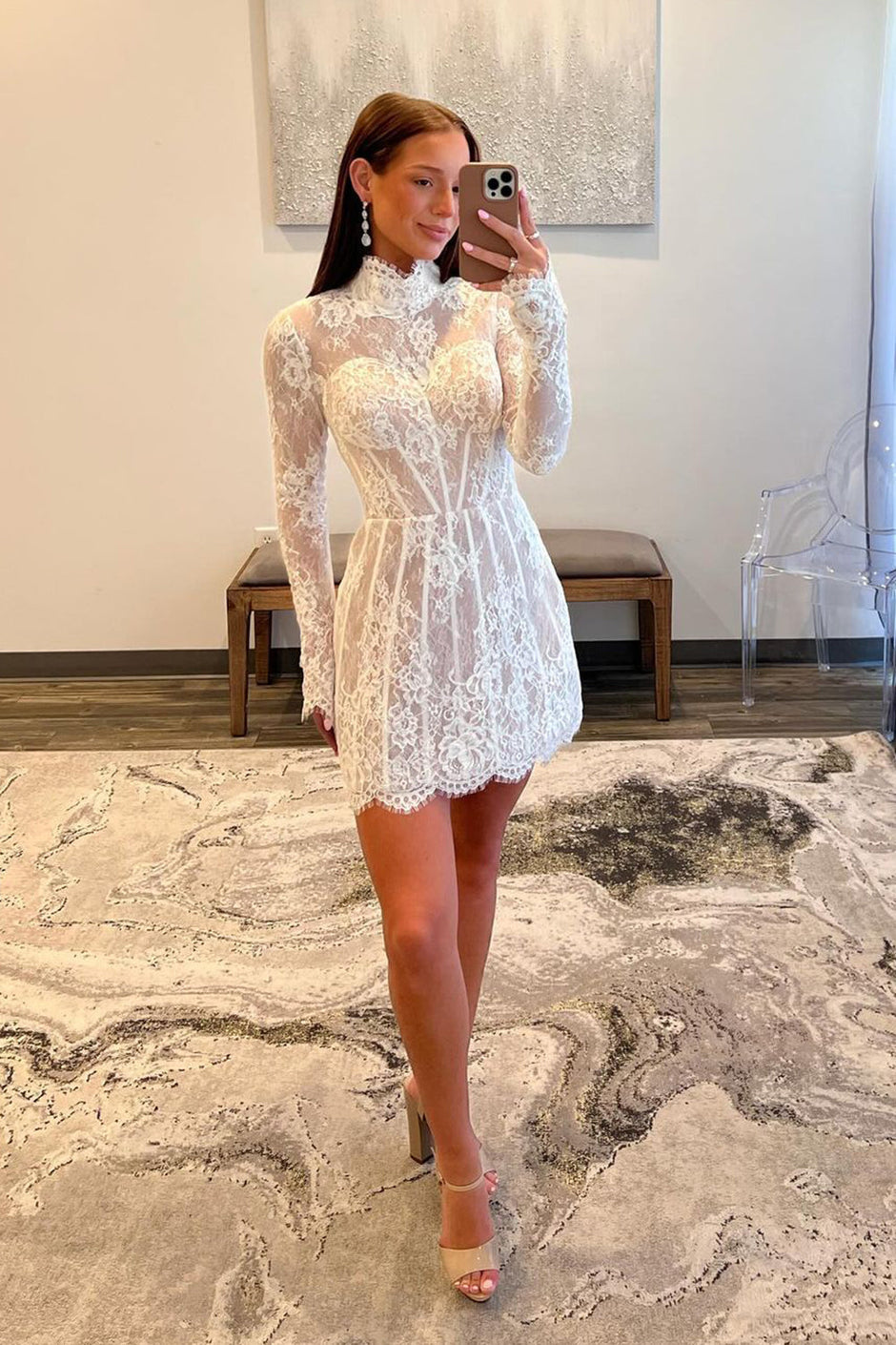 white short wedding dresses uk Pretty Little White Dresses for Brides