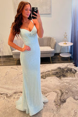 Light Pink Prom Dress Corset Long Formal Dress With 3D Flowers