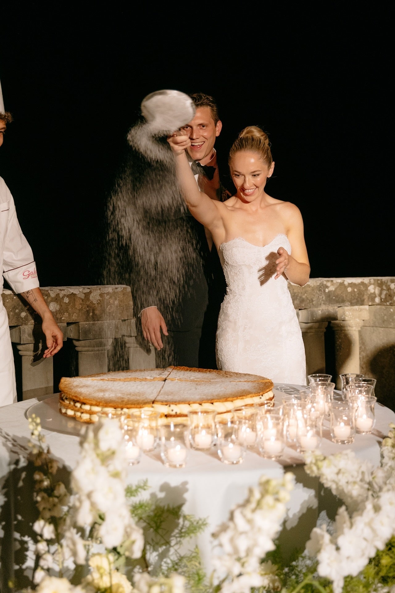 Long Sleeve Wedding Dress Ivory High Neck Lace Mermaid Bridal Gown