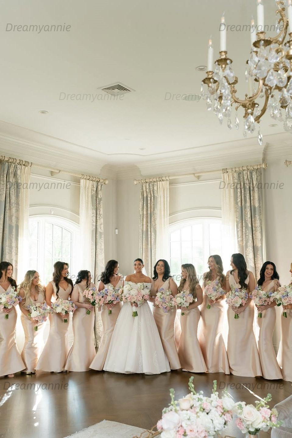 Long Sleeve Wedding Dress Off the Shoulder Beaded Lace Appliques Bridal Gown