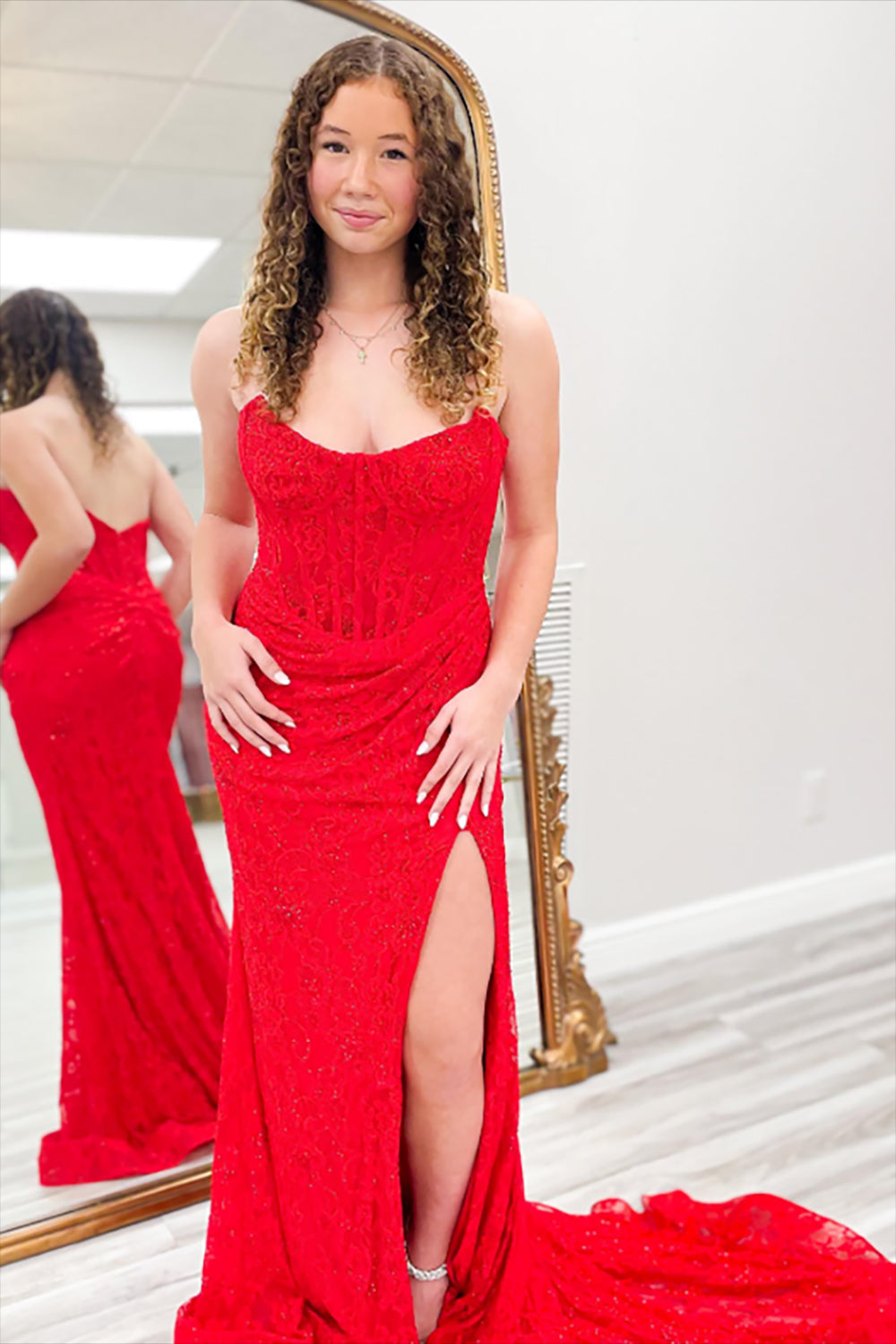 Mermaid Black Prom Dress Strapless Corset Formal Dress With Appliques