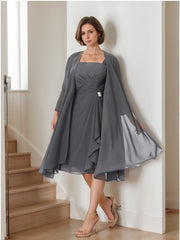 Mother of the Bride Princess A-Line Dresses with Jacket