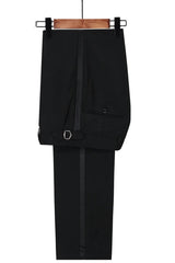 Newest Burgundy Jacquard Shawl Lapel 3 Piece Wedding Suit