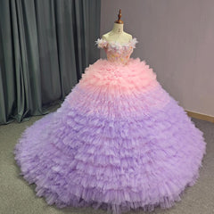 Off Shoulder Corset Ball Gown Quinceanera Dress Ball Gown Sweet 16 Dress