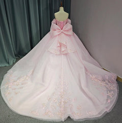 Pink Sweetheart Quinceanera Dress Ball Gown Off The Shoulder Sweet 16 Dress