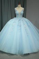 Royal Blue Quinceanera Dress Appliques Beaded Tiered Sweet 16 Princess Prom Party Dress Ball Gown Dress