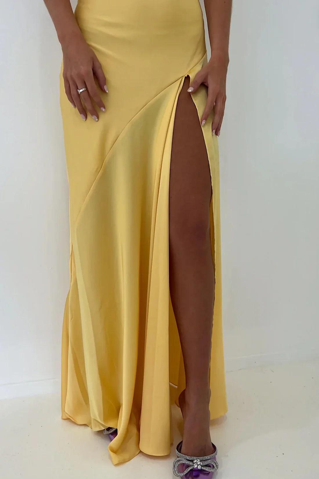 Stylish Sheath Spaghetti Straps Pink Party Dress With Criss Cross Back Formal Evening Gown