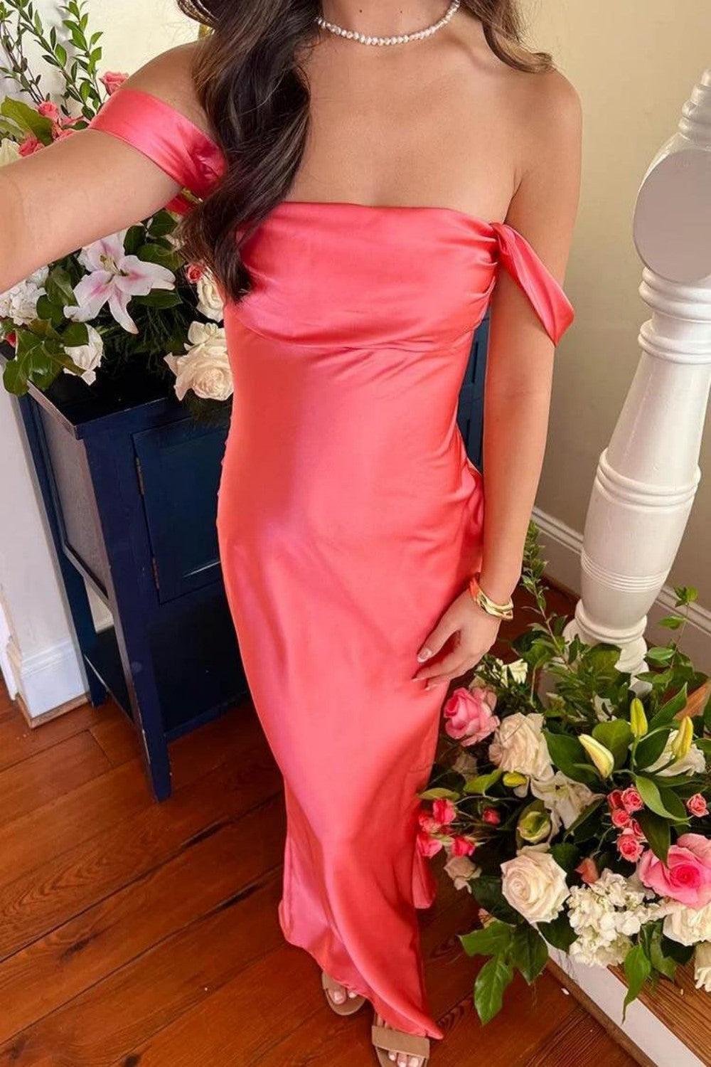 Dreamyannie Trendy Sheath Off The Shoulder Lilac Prom Dress With Ruched Formal Evening Gown