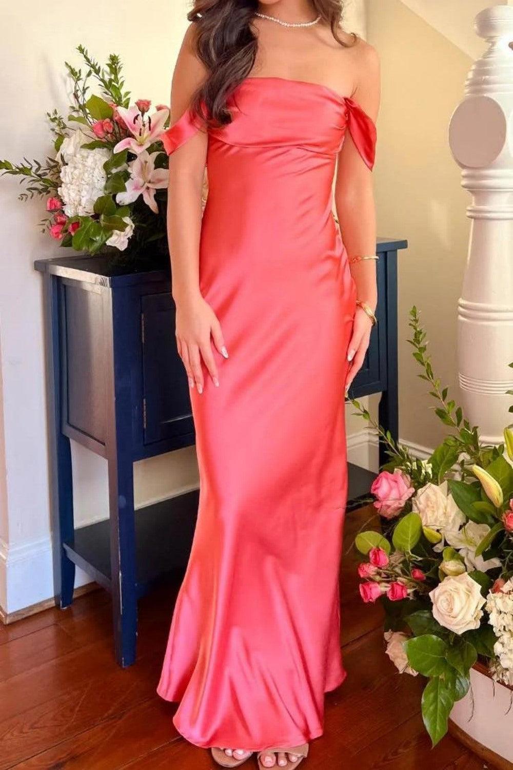 Dreamyannie Trendy Sheath Off The Shoulder Lilac Prom Dress With Ruched Formal Evening Gown