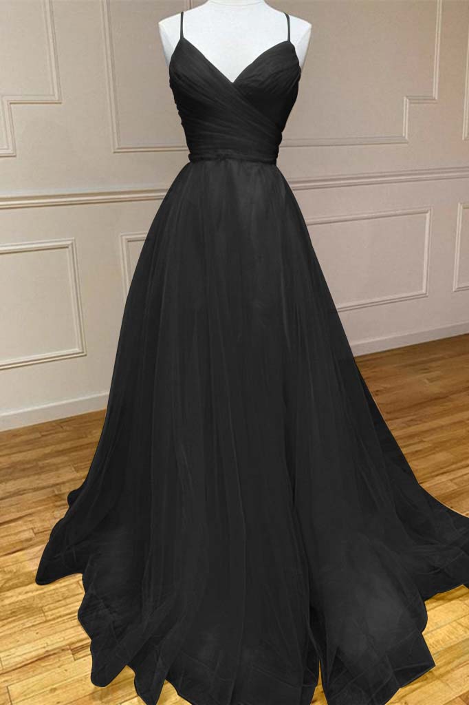 Yellow A Line Prom Dress Sleeveless Halter Neck Evening Dress