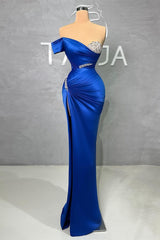 Fabulous Long Sweetheart Split Mermaid Prom Dress With Beading