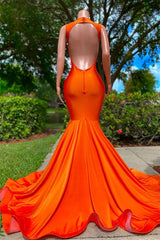 Mermaid V Neck Sequined Open Back Floor Length Sleeveless Lace Beading Prom Dress